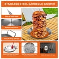 thumbnail image 3 of Espetón vertical de acero inoxidable para al pastor yaokvide, 3 of 7