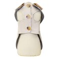 thumbnail image 2 of AMERTEER Pet British Style Tricolour Warm Coat Small Dogs Autumnr Jacket, 2 of 6