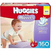 Huggies Little Movers Diapers, Economy P
