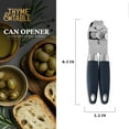 thumbnail image 5 of Thyme & Table Manual Stainless Steel Can Opener with Easy-Turn Knob, 5 of 7