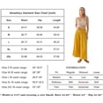 thumbnail image 6 of Amazhiyu Womens Wide Leg Palazzo Pants Flowy High Waist Casual Lounge Sweatpants for Summer, 6 of 6