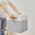 thumbnail image 3 of Unbranded Cabinet Clothing Storage Box 2pack, Storage Baskets for Organizing Shelves Nursery Bedroom,, 3 of 6