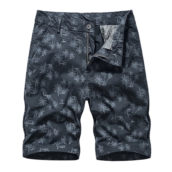 WREESH Men's Casual Shorts Cargo Shorts Cargo Shorts Running Shorts Multiple Utility Pockets Elastic Waist Cotton Hiking Shorts Blue