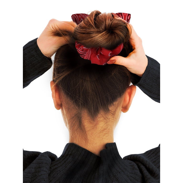 Way to Celebrate Americana Red and Blue Bandana Print  display picture 3