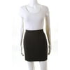 Pre-owned|Escada Margaretha Ley Womens Back Zip Mini Pencil Skirt Brown Wool Size EU 38