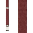 thumbnail image 2 of SuspenderStore Skinny Matte Satin Suspenders - 3/4-Inch Wide Elastic - Clip - 9 Colors & 2 Sizes, 2 of 4