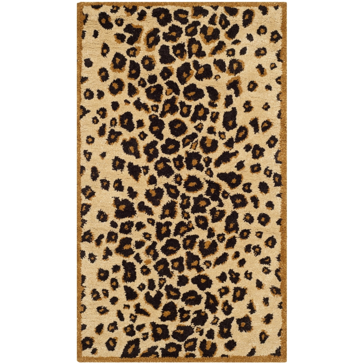 SAFAVIEH Martha Stewart Kalahari Spotted Area Rug, Teak, 4' x 6'