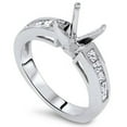 thumbnail image 1 of Bague de Fiançailles Cathédrale Taille Princesse 1/2ct, 1 of 3