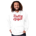 thumbnail image 4 of Classic Christmas Merry and Bright Hoodie Sweatshirt Women Men Brisco Brands S, 4 of 6