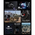 thumbnail image 4 of AOTOS Flux X26 Ebike for Adults, 750W Motor, Up to 20MPH & 50 Miles Range, 48V 18Ah Battery, 20" All Terrain Fat Tires, Dual Hydraulic Suspension, Disc Brakes, Electric Bike with APP Support, 4 of 9
