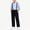 Dark Gray, variant on Gamivast Dress Pants for Boys Preppy with Suspender Straight Leg Back To School Open Bottom Trousers for Everyday Wear School and formal Dark Gray 5-6Years