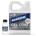 thumbnail image 6 of Iso/Npg Gel Coat White with Wax with MEKP Catalyst for Hardening, Gel Coat Repair Kit for Boats, Fiberglass, 6 of 6