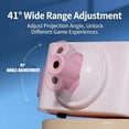 thumbnail image 4 of Automatic Laser Collar Cat Toy - Upgraded Laser Cat Toys, Flashing and Lasting modes, 8-12″ Bend Collar & 41°Adjust Angle free hands,Gifts for Pets and Pet Lovers(Blue), 4 of 5