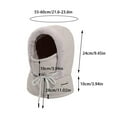 thumbnail image 3 of Womens Winter Hat Hats for Men Winter Hood Ski Hat for Women Men Thermal Hat Cap Scarf for Cold Weather, 3 of 5