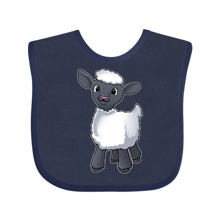 

Inktastic Cute Little Lamb Gift Baby Boy or Baby Girl Bib