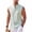 #0079-Green, variant on Men's Tank Top Solid Color Pineapple Grid Sleeveless Stand Collar Half Button Closure Casual Top Soft Lightweight Ventilated for Daily Leisure Commuting