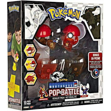 Pokemon Black & White Series 2 Pop n' Battle Drilbur vs. Darmanitan Rivalry Pack