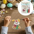 thumbnail image 3 of Easter DIY Wooden Drawing Board Kids Painting Coloring Craft Decoration Easter Toddler Arts And Crafts Diy Crafts Kids Arts And Crafts Table with Storage Kids Arts And Crafts Kits Ages 4-8 Arts And, 3 of 3