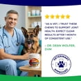 thumbnail image 6 of Glucosamine for Dogs Hip & Joint Supplement - Chondroitin, Omega-3, MSM - Joint Health & Pain Relief - Senior & Large Dogs - Made in USA - 120 Mobility Chews, 6 of 8