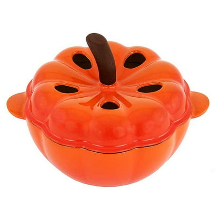 Minuteman International Pumpkin Warm Mist Steam Tabletop Humidifier Cast Iron