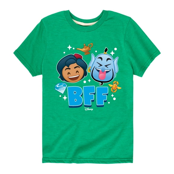Disney Emoji - Aladdin Emoji - Toddler And Youth Short Sleeve Graphic T-Shirt