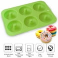 thumbnail image 3 of Silicone Donut Mold Donut Mould Pan Baking Tray Bagels Cake Biscuit Muffins, 3 of 6