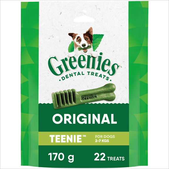 Greenies Original TEENIE Oral Care Natural Dental Adult Dog Treats