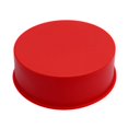 thumbnail image 4 of Molde redondo rojo de silicona para tartas de 6.0 in de diámetro, 2 moldes para tartas de capa roja de 6.0 in, molde de silicona antiadherente para freidora de aire, molde de silicona para pasteles, m, 4 of 5