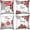 H, variant on Throw Pillow Covers 18x18 Inch Set of 4, Printed Decorative Square Pillowcases, Farmhouse Holiday Cushion Covers for Couch Sofa Living Room Bedroom Outdoor Home Decor