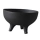 thumbnail image 3 of Maceta de cerámica con trípode, bandeja Ding, adorno de mesa, maceta decorativa hecha a mano para decorar la entrada, multifuncional Negro 17x10cm, 3 of 9