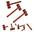 thumbnail image 2 of 3Pcs Wooden Judge Hammer Mallet Pounding Toy Creative Beating Gavel Toys, 2 of 9
