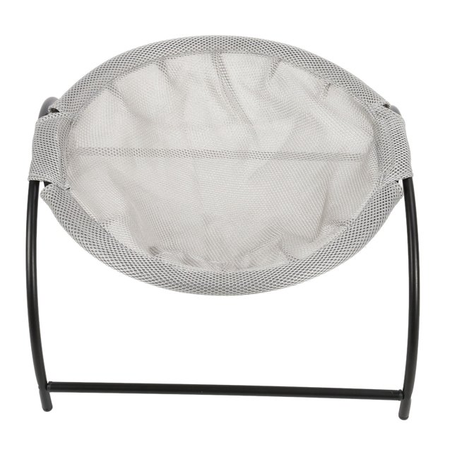 Elevated Dog Hammock Bed With Detachable Breathable Mesh, Washable Cat Sleeping Bed For Pets