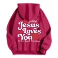 thumbnail image 5 of EHQJNJ Sweat à Capuche Graphique pour Femmes, Décontracté, Imprimé Lettre, Noir, Tendance, 5 of 5