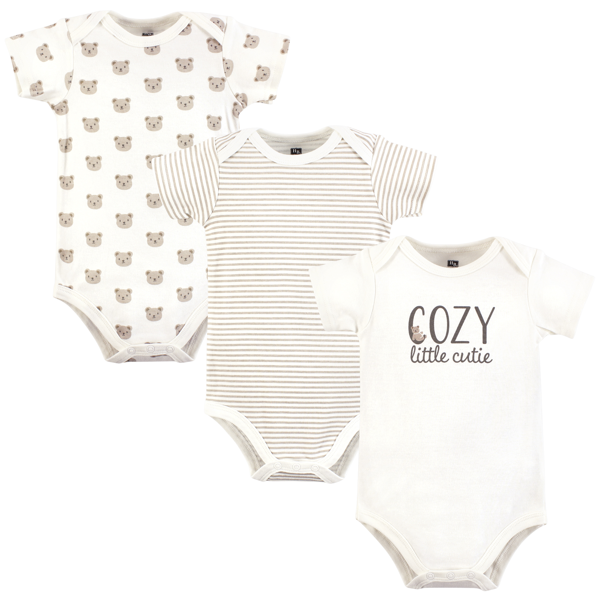 Hudson Baby Cotton Bodysuits, 12-18 Months photo 1