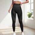 thumbnail image 2 of UngA 3D Compression Leggings Cellulite Leggings Women High Waist Seamless Push Up Opaque Tummy Control Sport Pants Fitness Workout Women's Leggings Dark Gray,S, 2 of 5