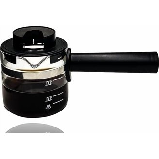 Cafe-Brew Collection 4 Cup Universal Glass Espresso Replacement Carafe,  Black - Walmart.com