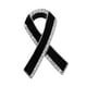 thumbnail image 1 of Pin de lazo funerario, símbolo de respeto, decoración, accesorios para ceremonias y eventos funerarios, elegante pin de solapa para conmemorar Día, 1 of 8
