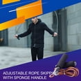 thumbnail image 4 of Naiovety Cuerda de saltar para adultos, portátil, para quemar grasa, para mujeres, hombres, estudiantes, cuerda de saltar antideslizante Accesorios para máquinas de ejercicios, 4 of 6