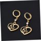 thumbnail image 4 of unbranded 1Par Pendientes De Circonita Dorados Para Mujer Elegantes Y Simples Para Oficina Y, 4 of 8