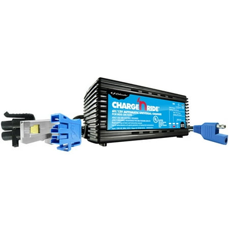 Schumacher Charge N' Ride Charger Maintainer, 6/12V, 3 Amp