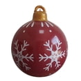 thumbnail image 1 of Artículos de decoración Irfora Globo inflable de Navidad, bola de Navidad de PVC, adorno impermeable de gran tamaño para decoración de patio, fiesta de boda al aire libre, Navidad, Año Nuevo Irfora Artículos de decoración, 1 of 7