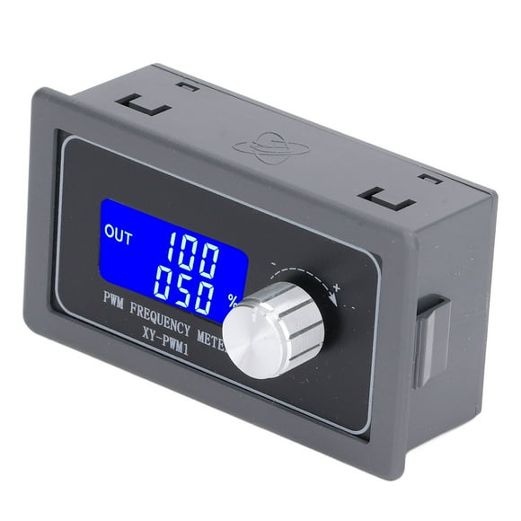 Adjustable PWM Square Wave Signal Generator with LCD Display for Motor Control and MCU Applications