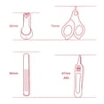 thumbnail image 4 of Juego de cuidado de uñas para bebés,Juego de cuidado de uñas para bebés, kit de manicura infantil, kit de manicura para bebés, innovación moderna, 4 of 5