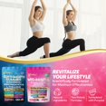 thumbnail image 5 of Soothe & Smooth Bundle Gummies - Cortisol & Myo-Inositol Supplement with D-Chiro Inositol, Berberine, Magenesium, Ashwagandha, L-Theanine, Vitamins D3+K2 & B12, Folate, Zinc Lion's Mane (150 Gummies), 5 of 8