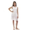 thumbnail image 1 of Combinaison Sans Manches pour Filles - Sans Adhérence - Matériau Coton / Nylon Blanc 8, 1 of 1