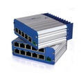 thumbnail image 2 of Veracity Camswitch 8 Mobile, 8+2 Port Low Voltage 802.3at Switch - 10 Ports - 10/100base-t - 10 X Network - Twisted Pair - Fast Ethernet - 2 Layer Supported (vcs-8p2-mob), 2 of 2