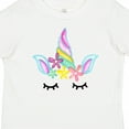 thumbnail image 4 of Inktastic Unicorn Face Girls Toddler T-Shirt, 4 of 5