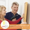 thumbnail image 3 of Phenofice 4 Sets Photo Hangers Stainless Steel Silver for Beginners in Home Decor, 3 of 8