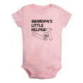 thumbnail image 2 of iDzn Grandpa's Little Helper Funny Rompers For Babies, Newborn Baby Unisex Bodysuits, Infant Jumpsuits, Toddler 0-24 Months Kids One-Piece Oufits, 2 of 5