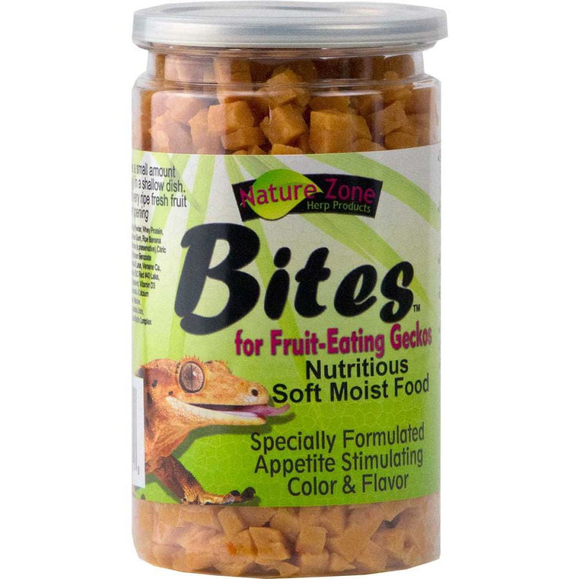 Nature Zone Bites for Fruit-Eating Geckos [Reptile, Foods Dry] 10 oz